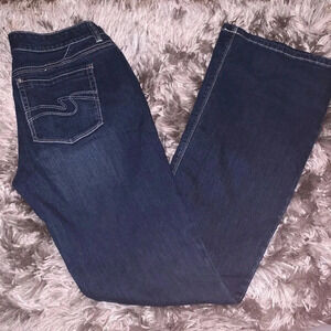 WHBM The Kicker (Flare) Contour Jean 8 LONG